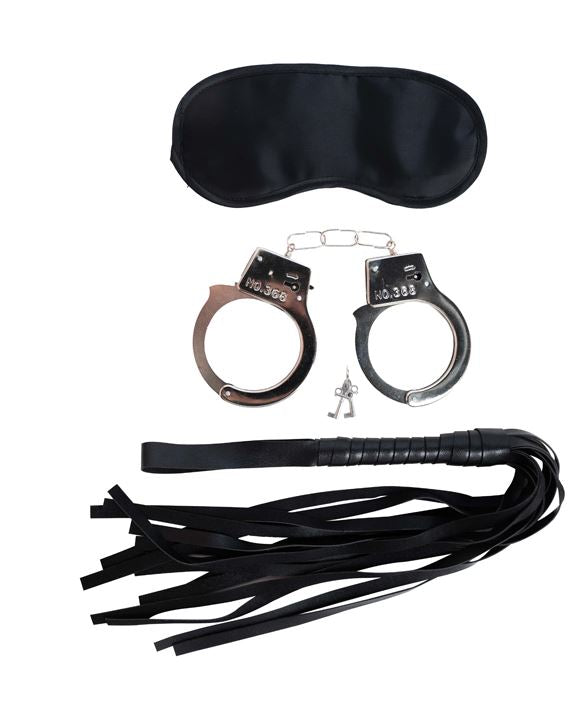 Fantasy Fetish - Set BDSM de 3 Piezas - Negro