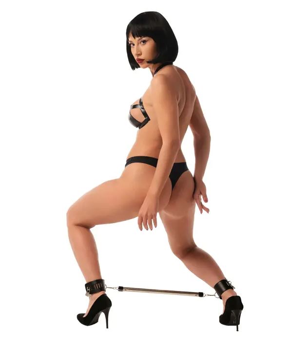 Fantasy Fetish - Barra separadora con tobilleras