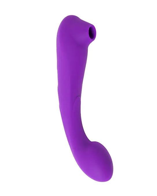 Fantasy Toys - Vibrador Doble - Punto G y Succionador de Clítoris - Astraeus