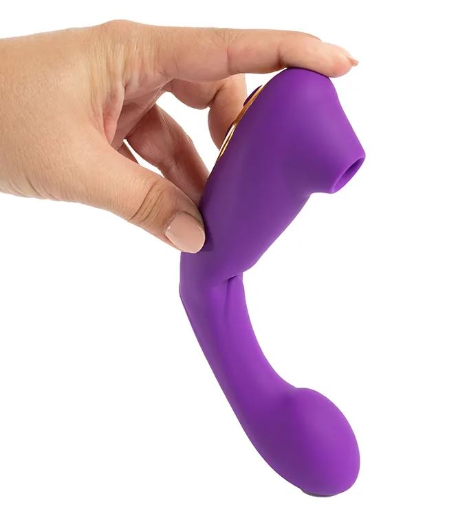 Fantasy Toys - Vibrador Doble - Punto G y Succionador de Clítoris - Astraeus