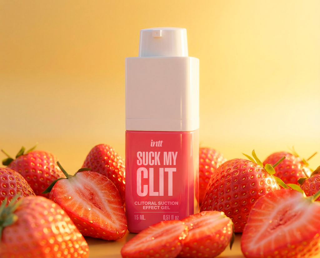 Intt - Gel Clitorial Kissable Efecto Succión - Fresa