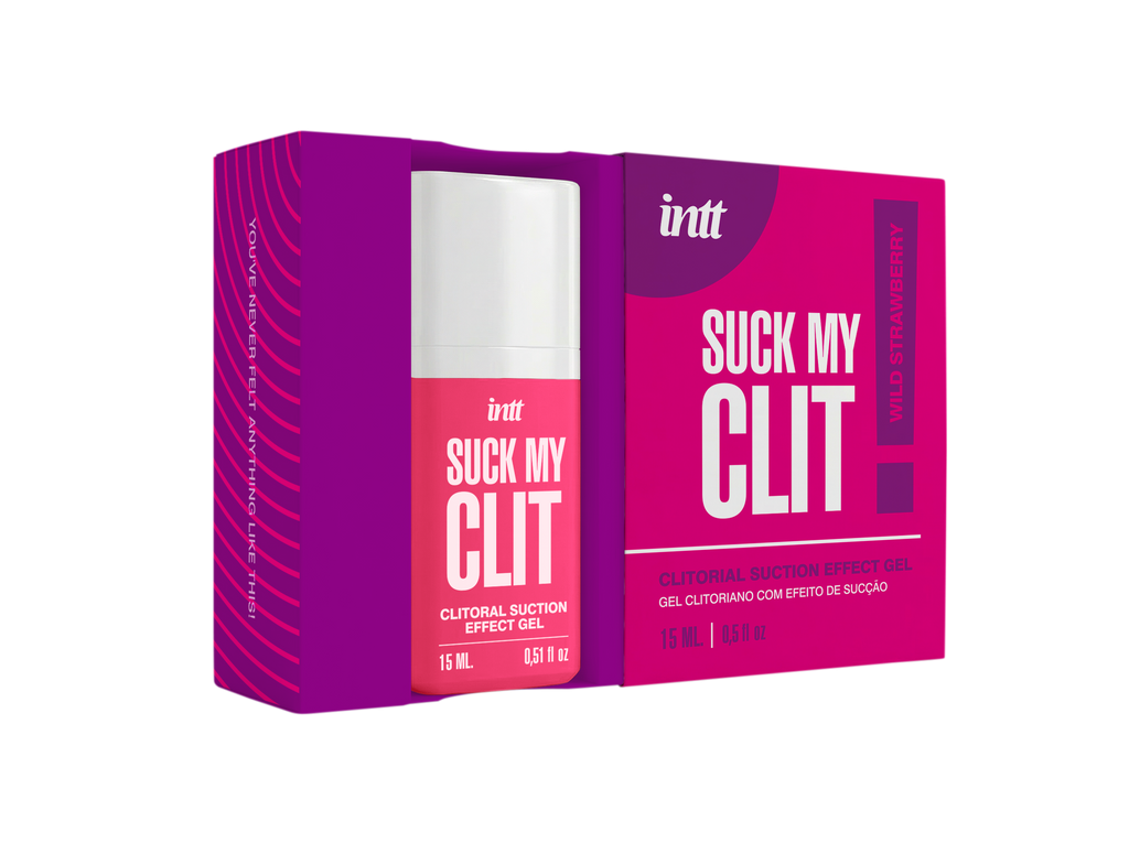 Intt - Gel Clitorial Kissable Efecto Succión - Fresa