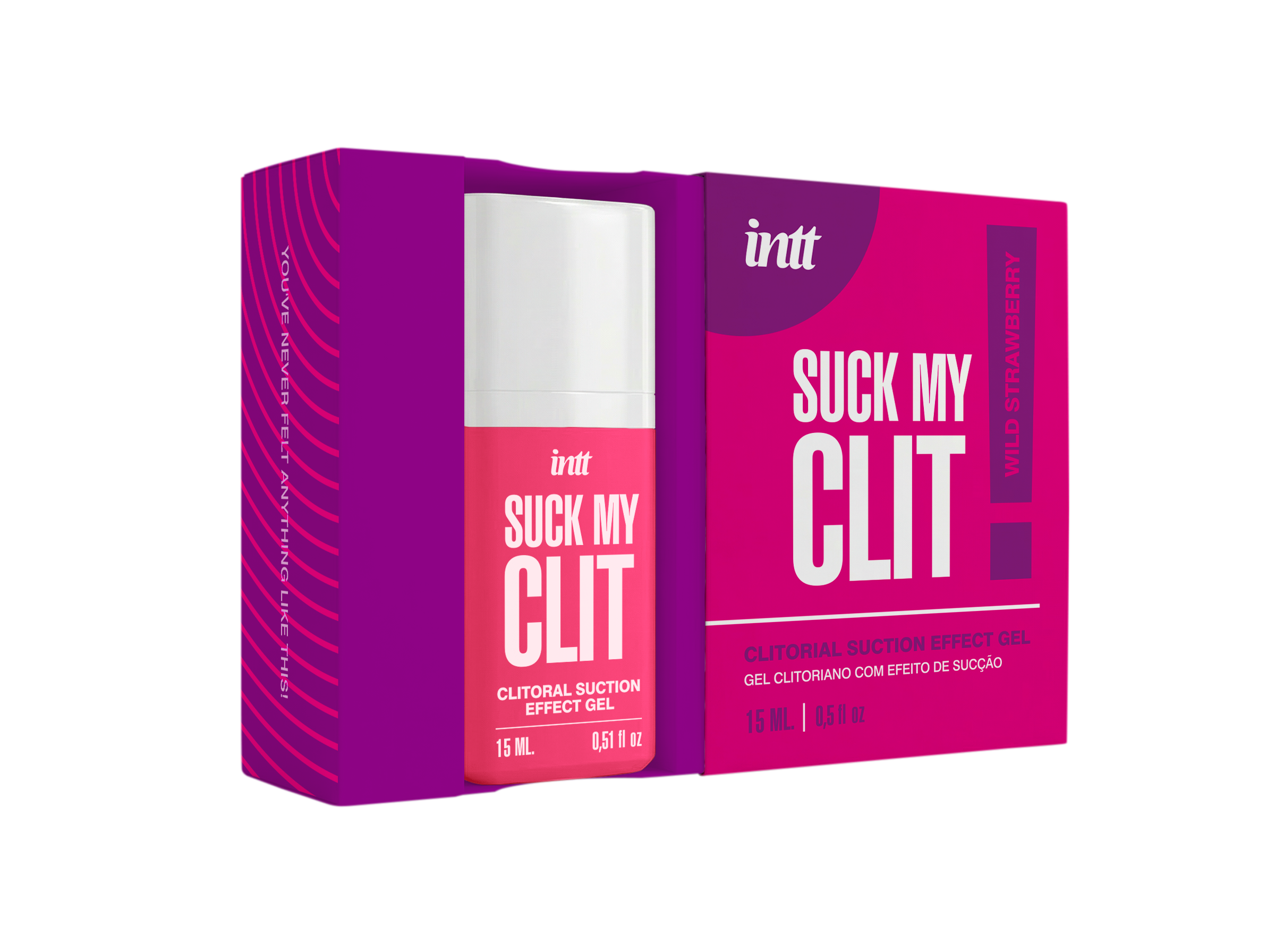 Intt - Gel Clitorial Kissable Efecto Succión - Fresa