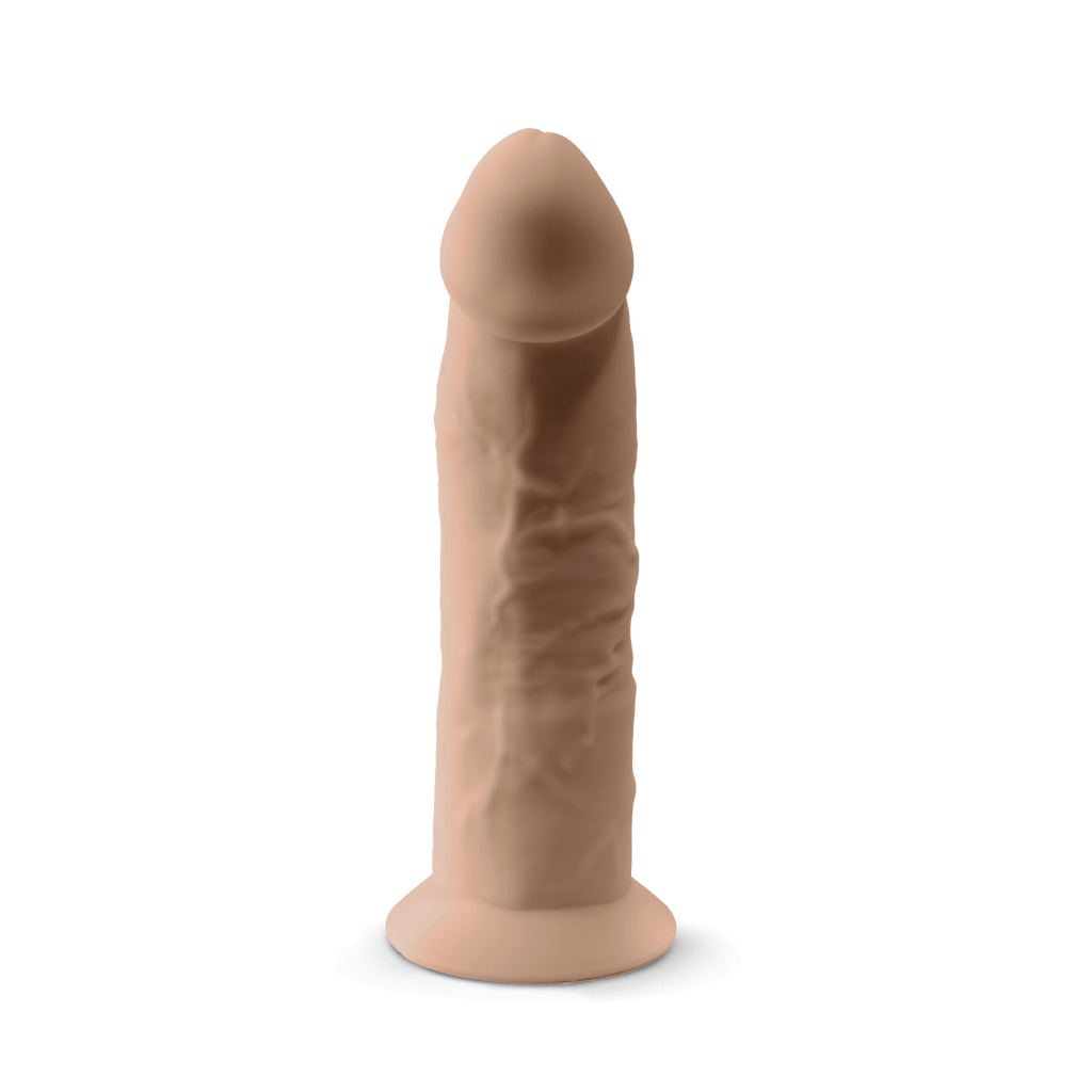 Silexd - Dildo Premium de Silicona Mod.2 7.5'' - Color Carne