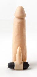 FUNDA REALISTA PARA PENE S3 COLOR CARNE 16,2 CM CON VIBRACIÓN