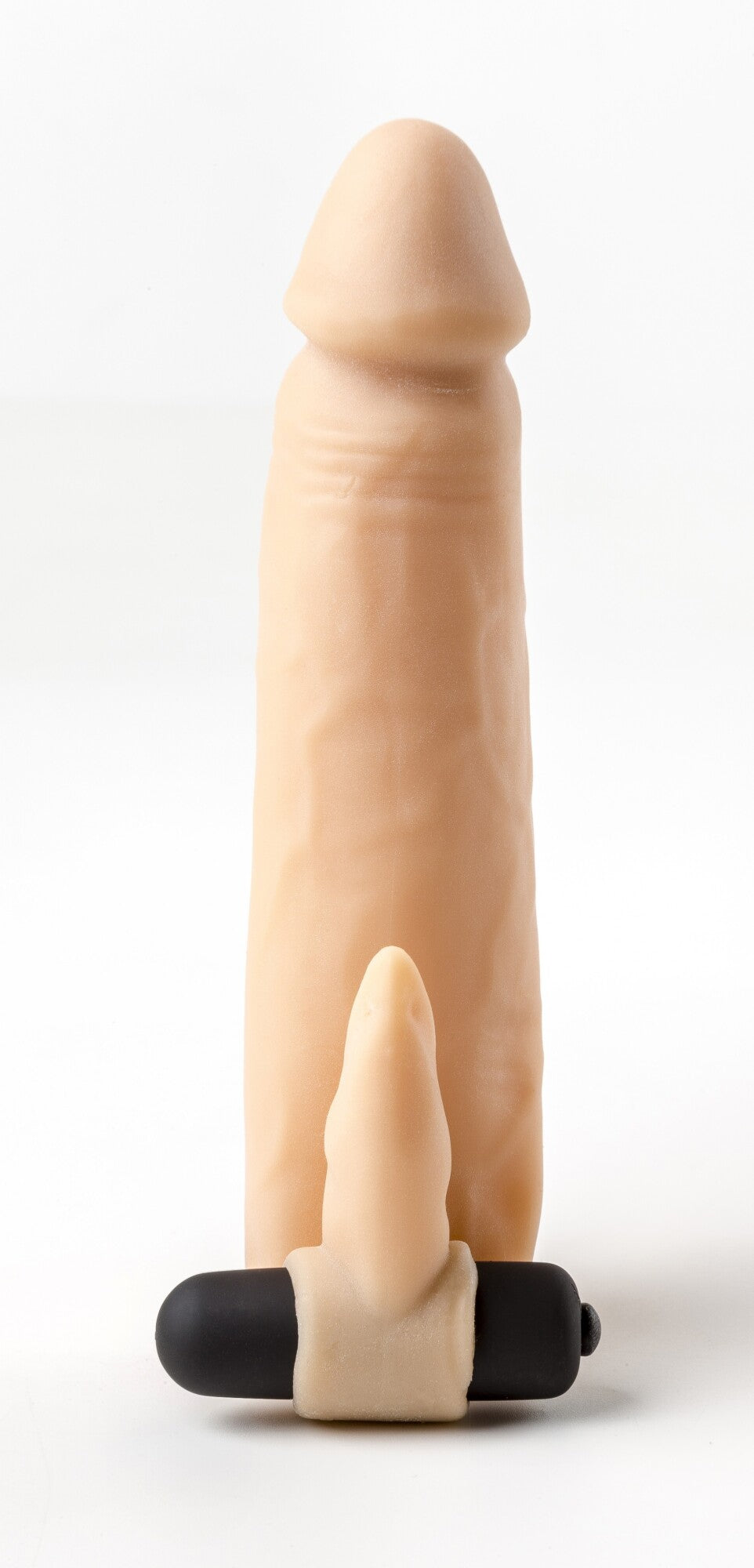 FUNDA REALISTA PARA PENE S3 COLOR CARNE 16,2 CM CON VIBRACIÓN