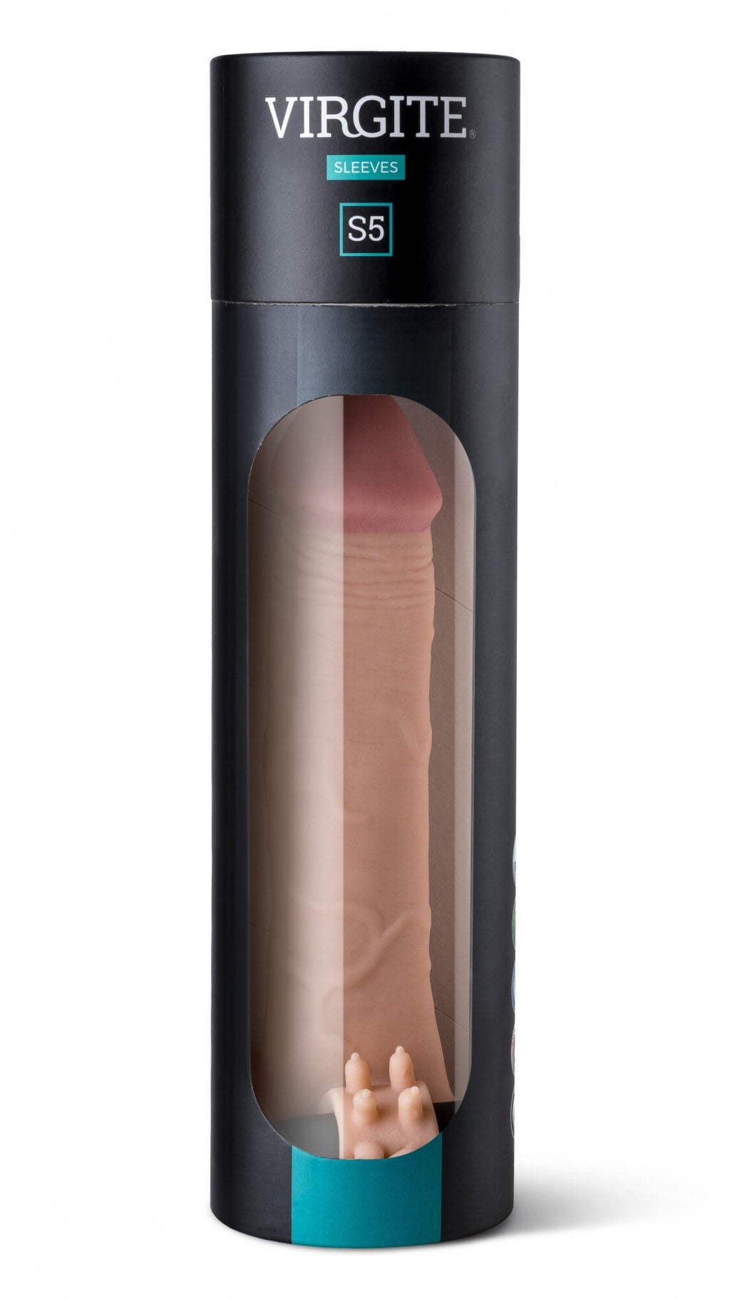 FUNDA PARA PENE REALISTA S5 CARNE 19 CM CON VIBRACIÓN
