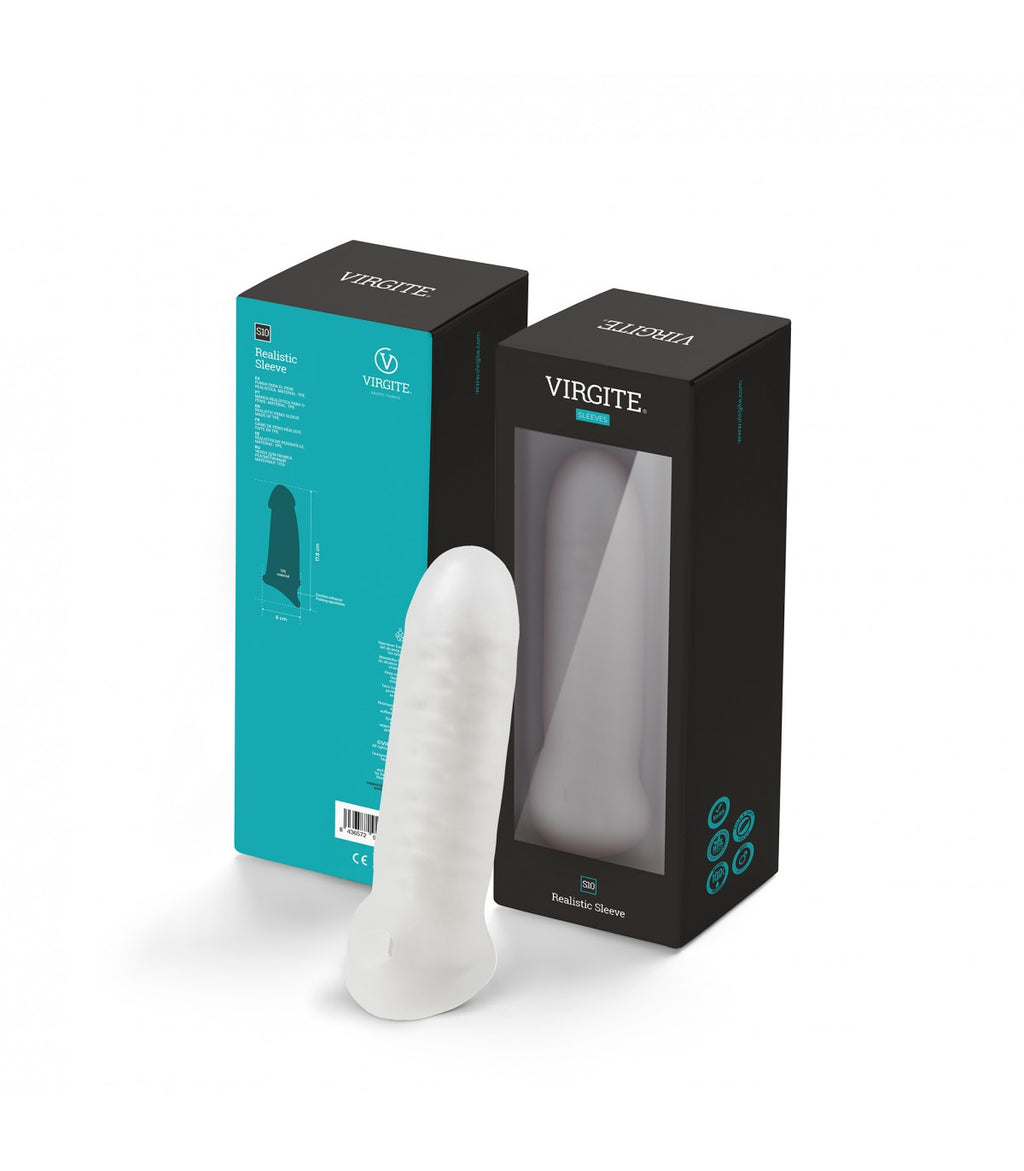 FUNDA PARA PENE REALISTA S10 TRANSPARENTE 17,80 CM