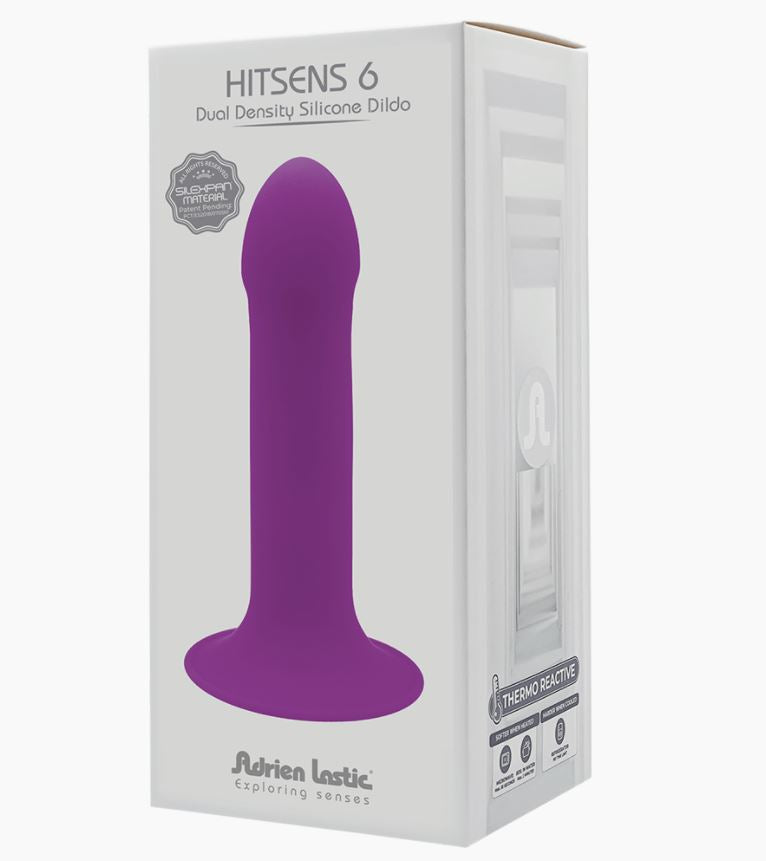 Adrien Lastic - Dildo de silicona Hitsens 6 - Morado