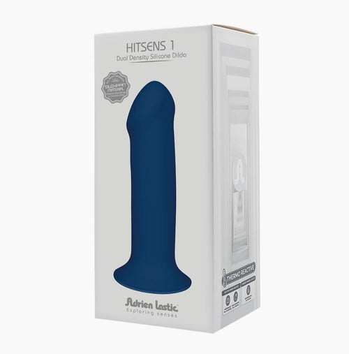 Adrien Lastic - Dildo de silicona Hitsens 1 - Azul