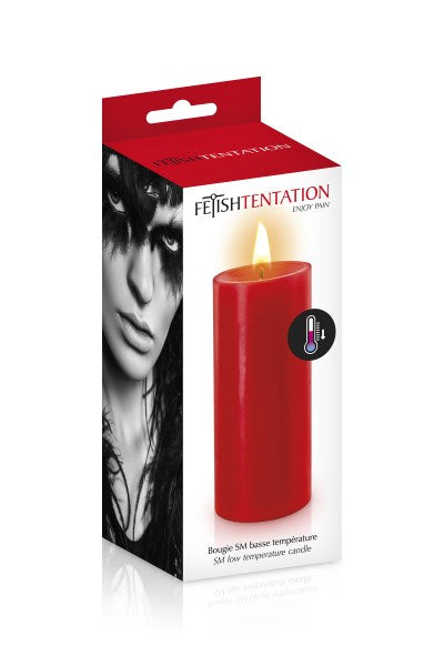 Fetish Tentation - Vela de baja temperatura - Roja
