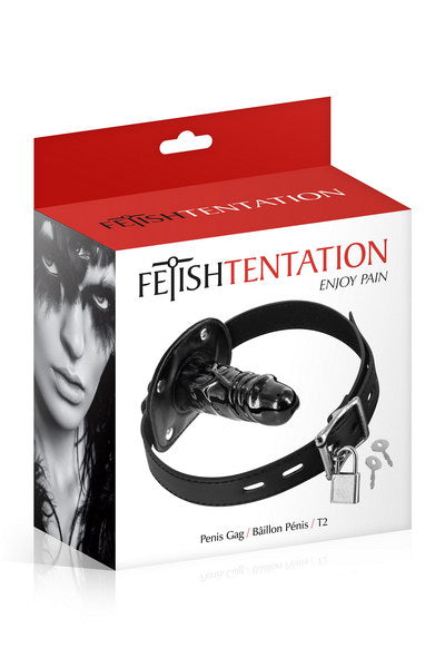 Fetish Tentation - Mordaza con Pene T2 - Negra