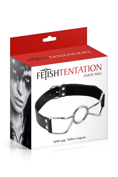 Fetish Tentation - Mordaza de araña - Negro