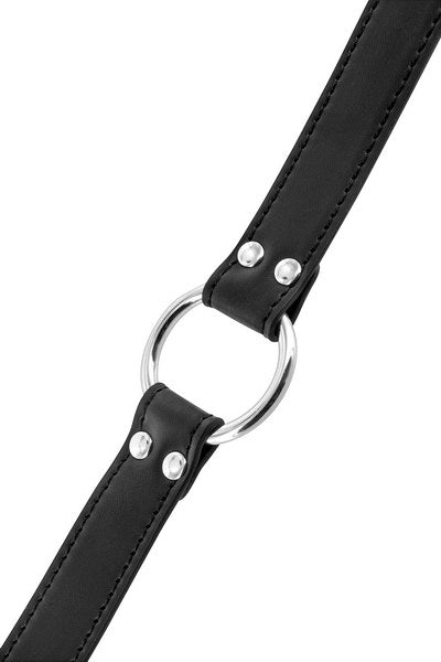 Fetish Temptation - Mordaza con Anillo - Negra