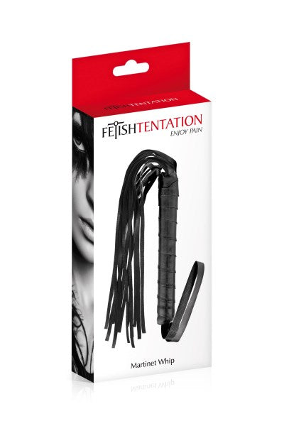 Fetish Tentation - Látigo Martinet - Negro