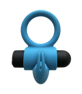 E9 ANILLO VIBRADOR RECARGABLE AZUL