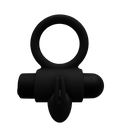 E9 ANILLO VIBRADOR RECARGABLE NEGRO