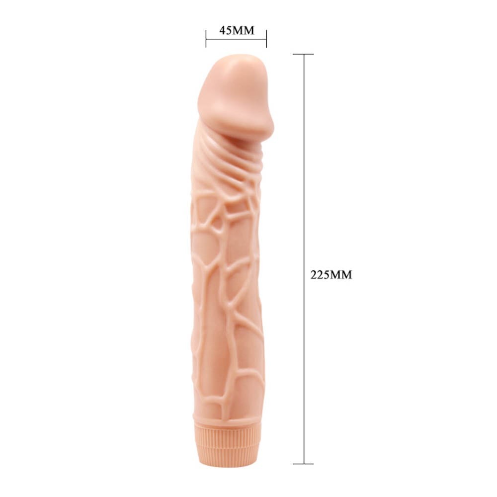 Bárbara Bob Vibrador realista multivelocidad 8,8"