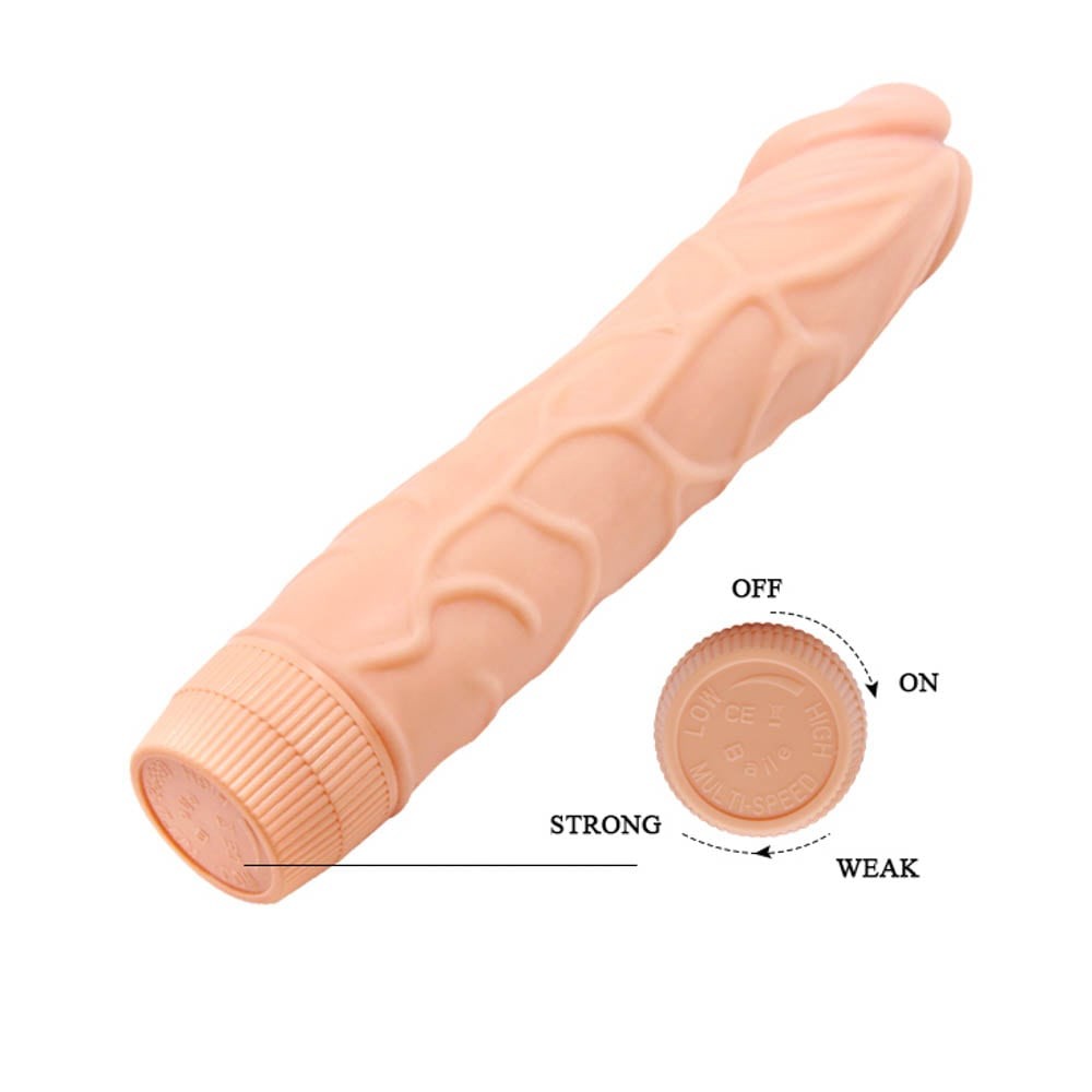 Bárbara Bob Vibrador realista multivelocidad 8,8"