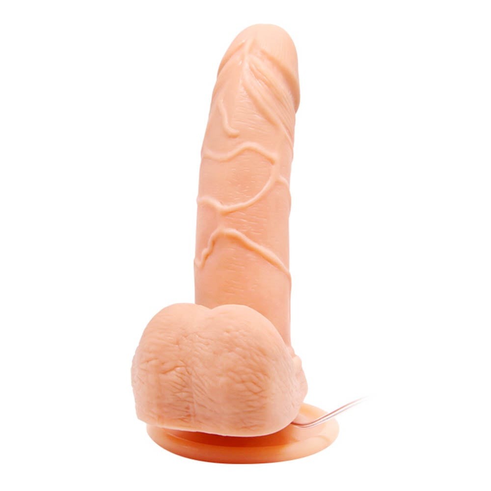 Dildo vibrador multivelocidad Barbara Mark 6,3"
