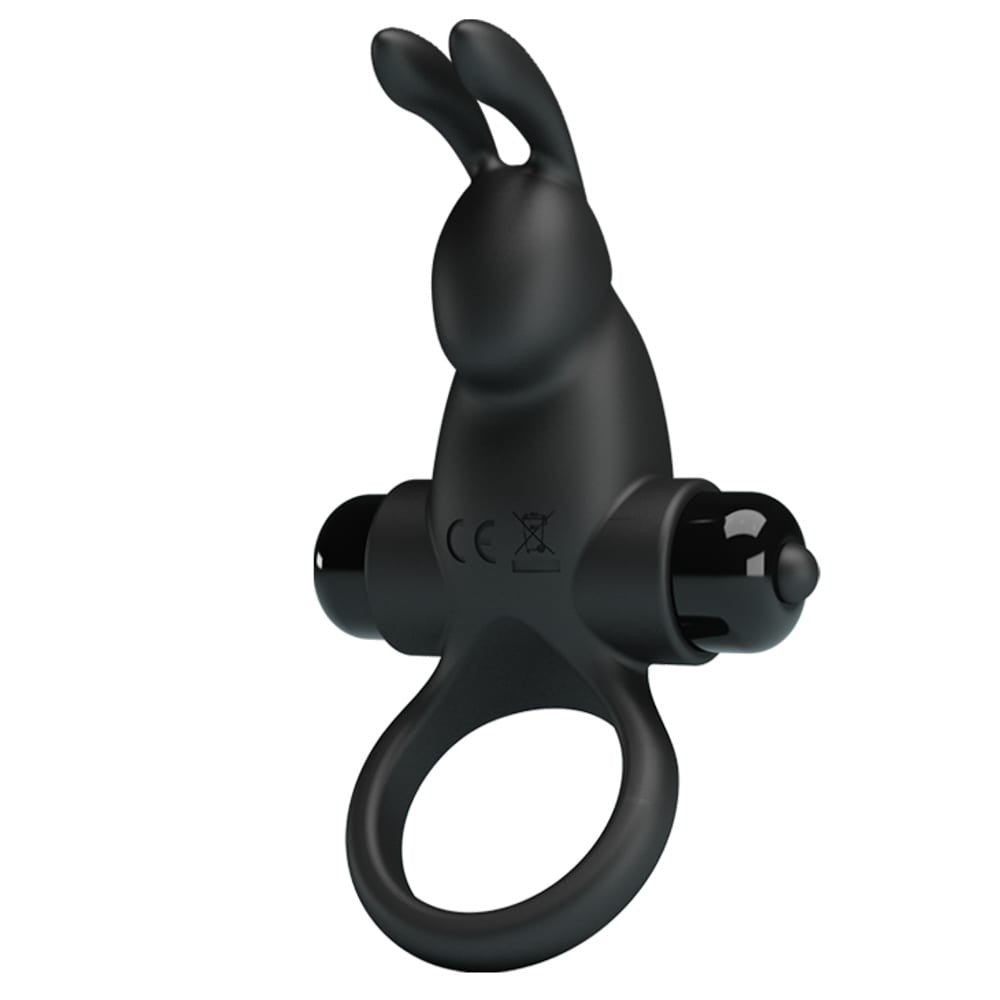 Anillo para el pene Pretty Love Vibrant 1 Negro