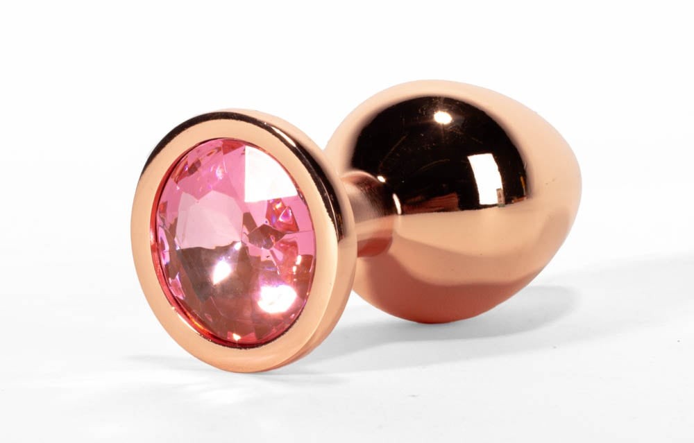 Plug anal de metal X-MEN Secret Shade Rose L