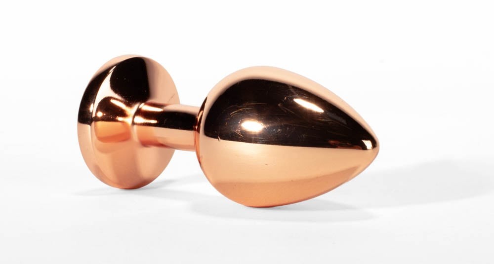 Plug anal de metal X-MEN Secret Shade Rose L