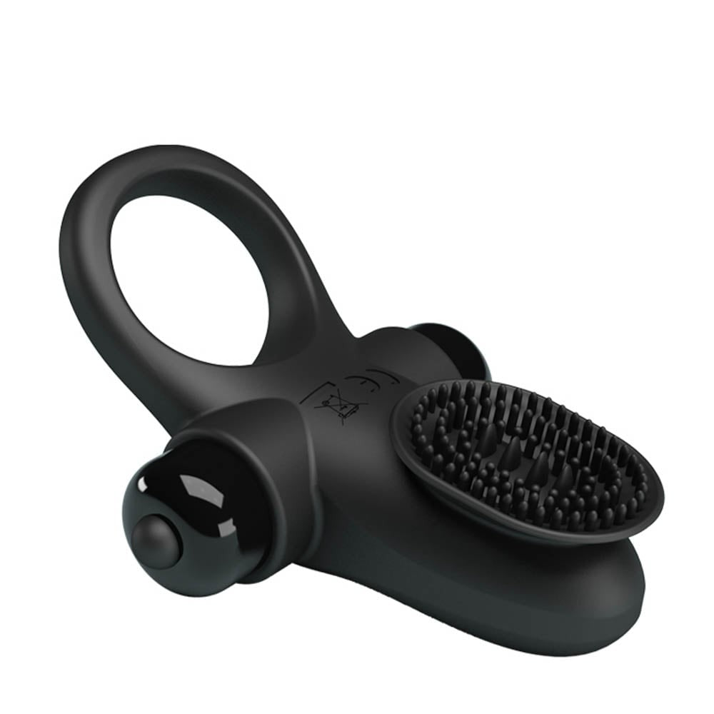 Anillo para pene Pretty Love Vibrant 2 Negro