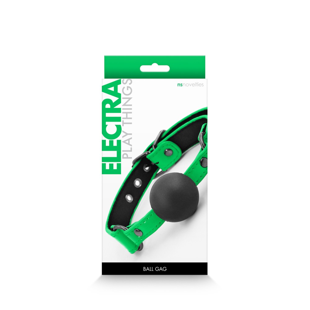 Electra - Mordaza de bola - Verde