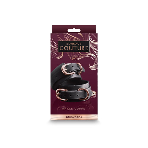 Bondage Couture - Grilletes para tobillo - Negros