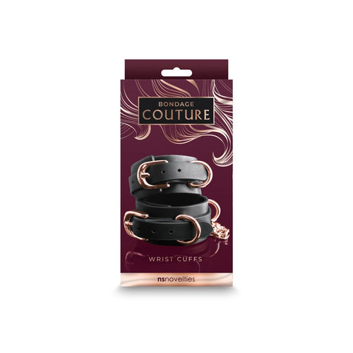 Bondage Couture - Esposas - Negras