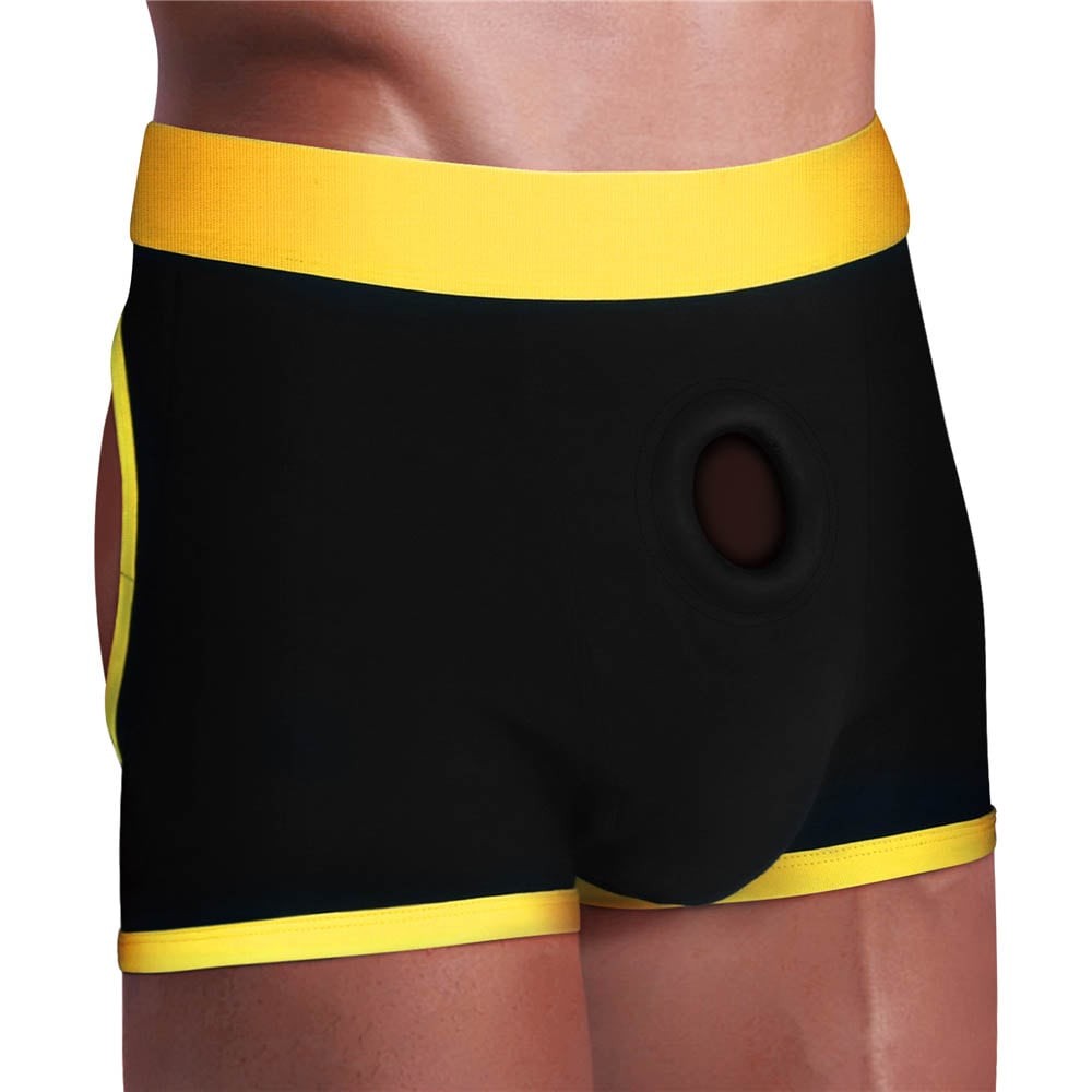 Pantalones cortos arneses excitantes XS/S (cintura 28-32 pulgadas)
