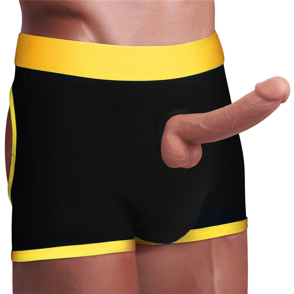 Pantalones cortos arneses excitantes XS/S (cintura 28-32 pulgadas)