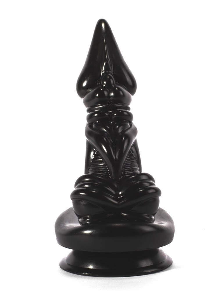 Dildo súper grande X-Men de 7,9" de PVC negro I