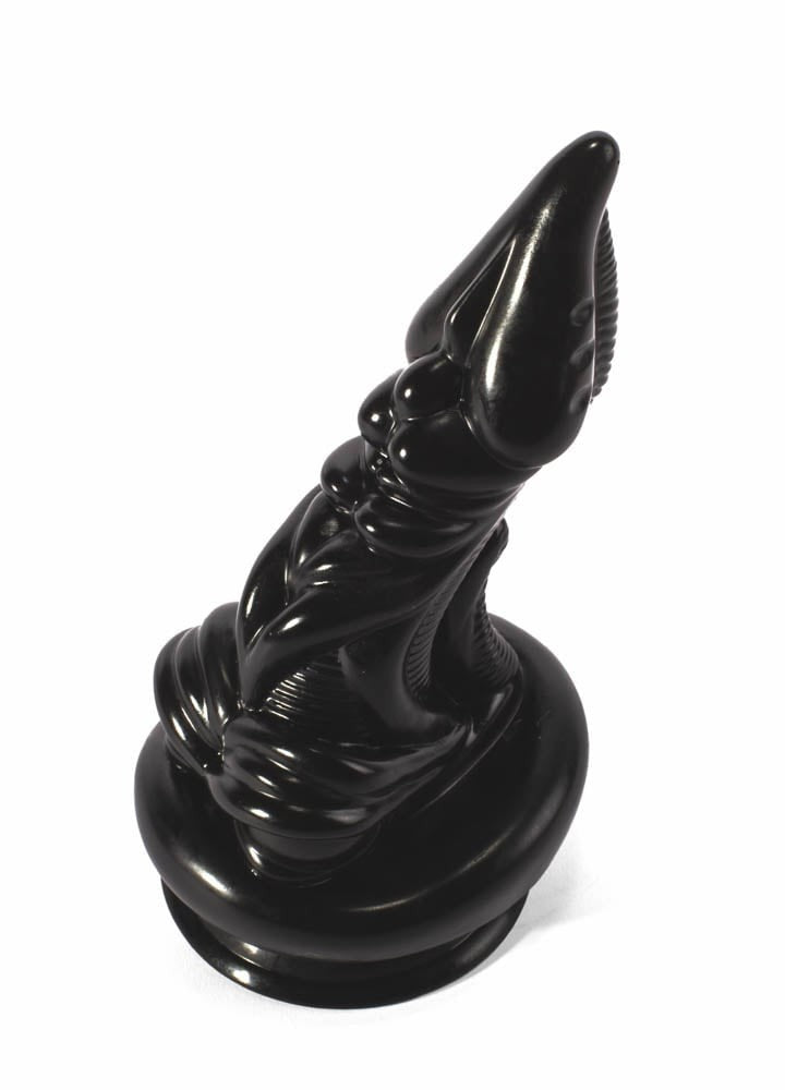 Dildo súper grande X-Men de 7,9" de PVC negro I