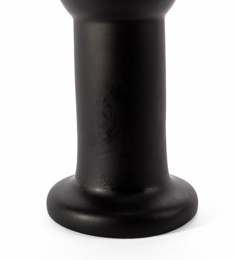 Plug anal extra grueso X-Men de 10" Negro II