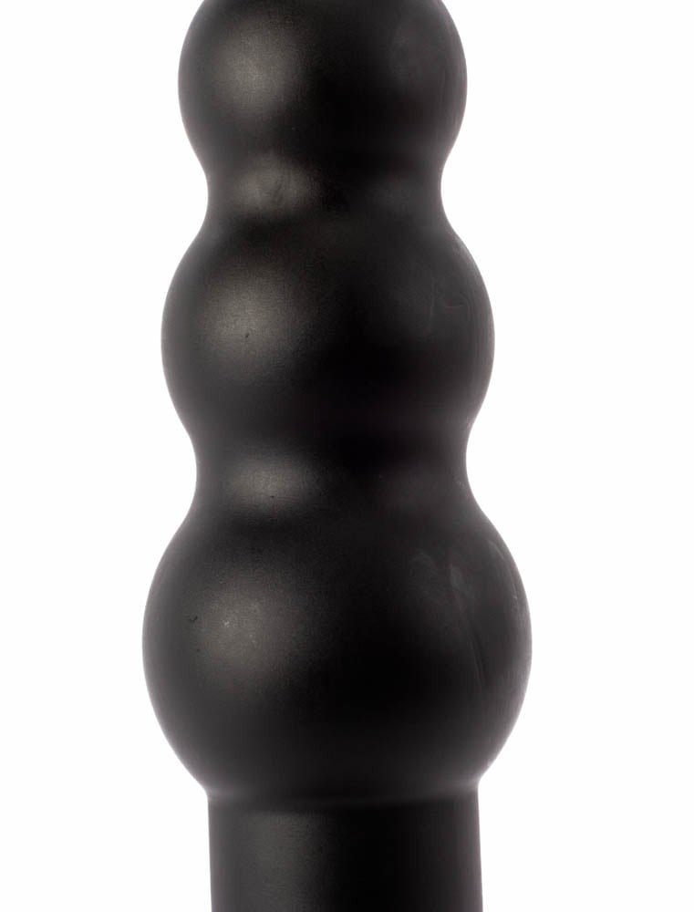 Plug anal extra grueso X-Men de 10" Negro II