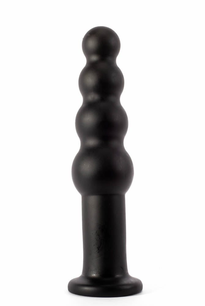 Plug anal extra grueso X-Men de 10" Negro II
