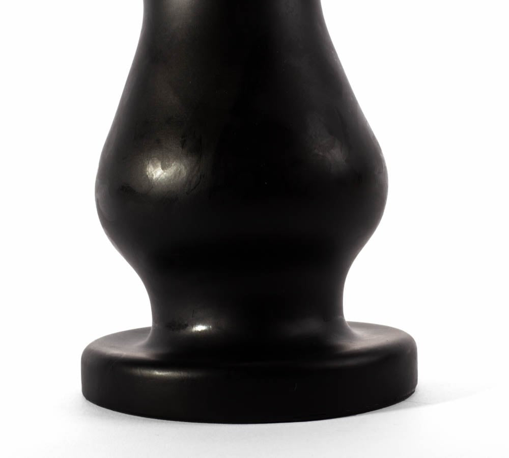 Plug anal extra grueso X-Men de 10" Negro VI