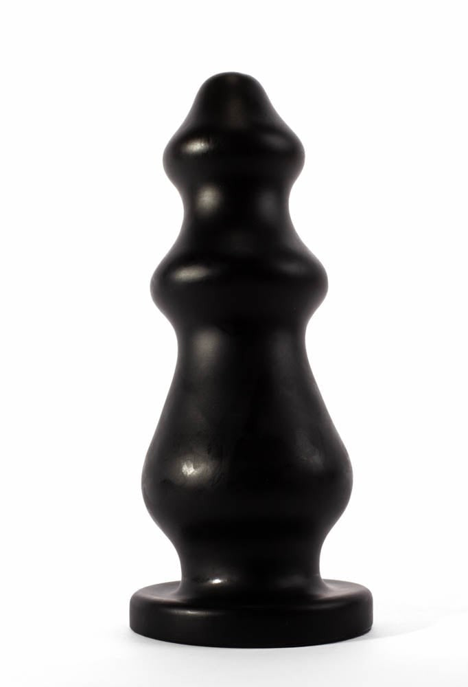 Plug anal extra grueso X-Men de 10" Negro VI