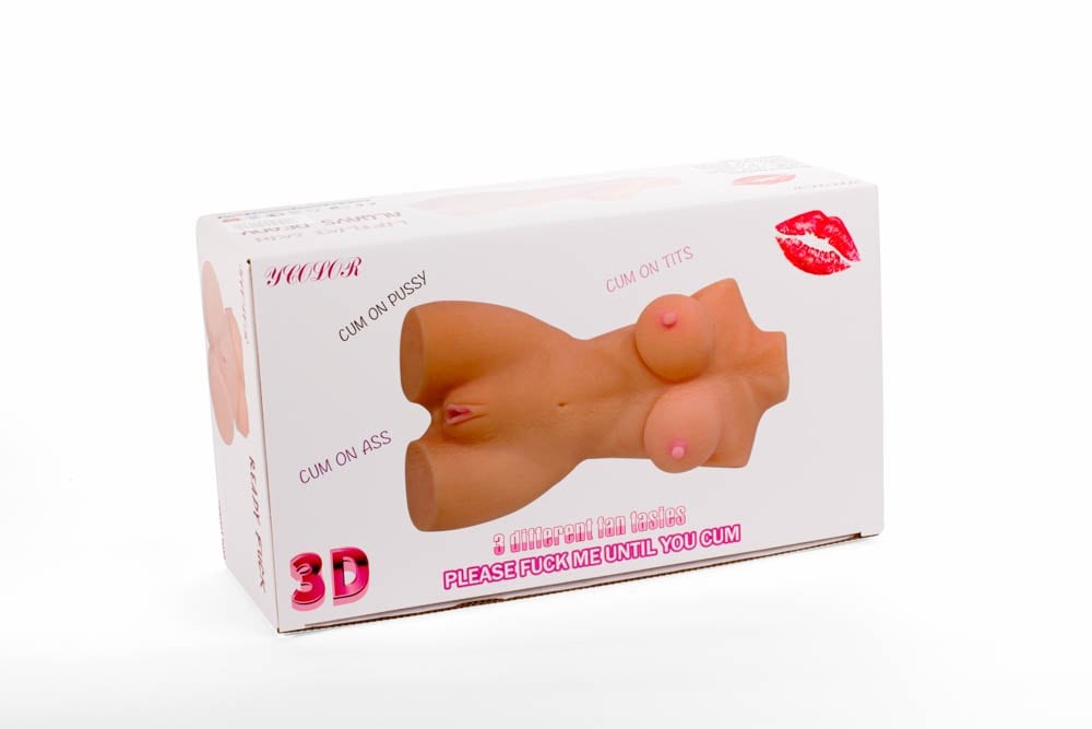 Masturbador 3D de doble orificio VI
