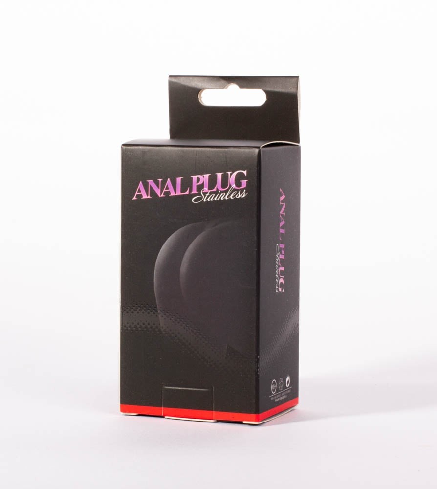 Plug anal de acero inoxidable L