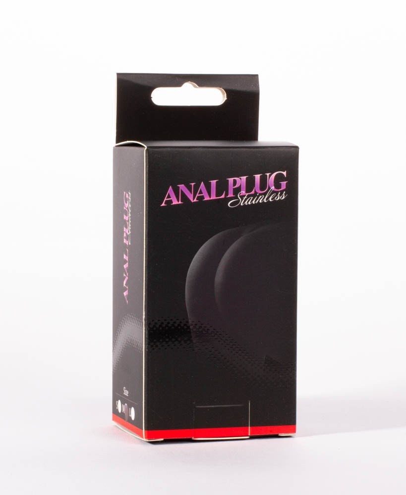 Plug anal de acero inoxidable L