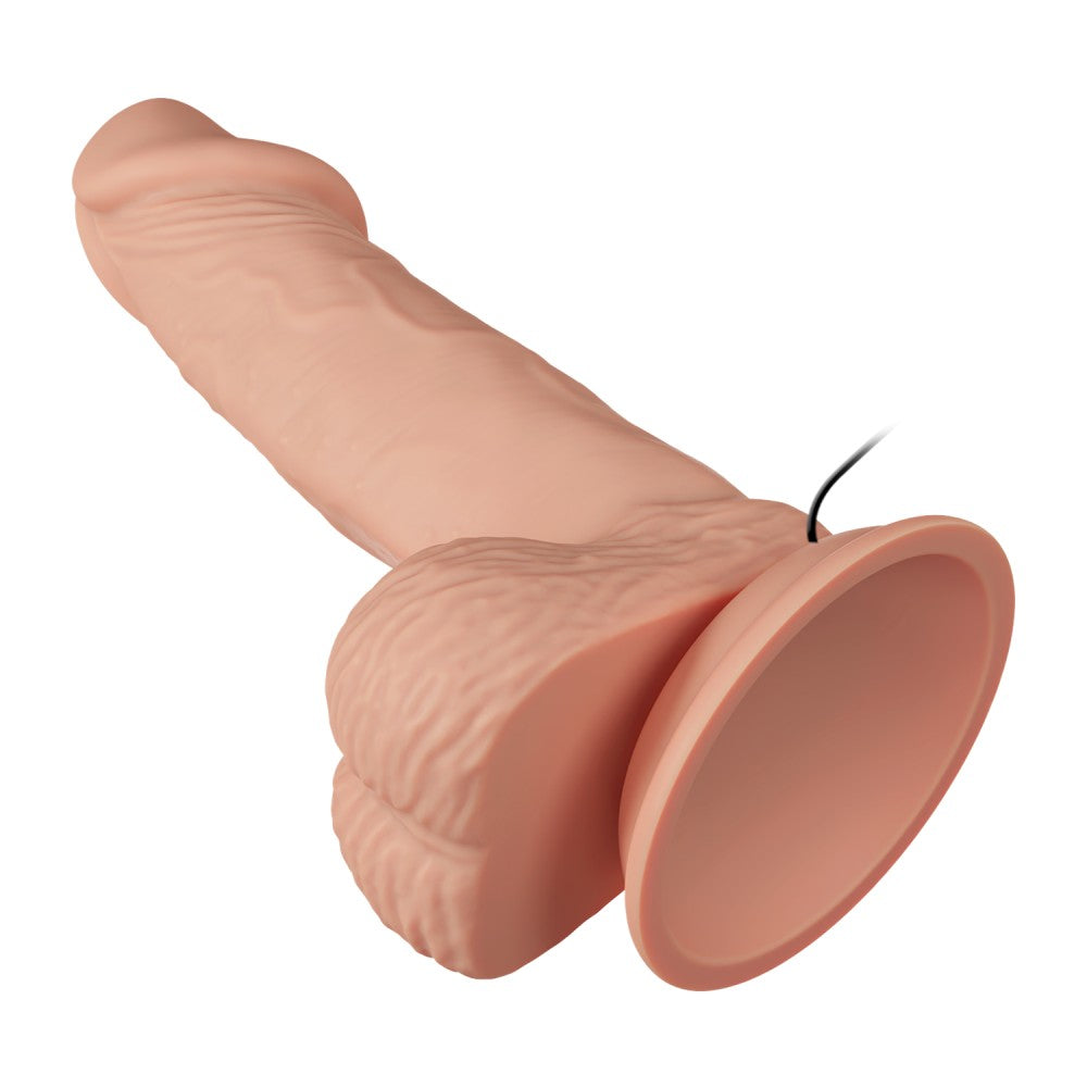 Precioso dildo vibrador Zebulon de 7,6"