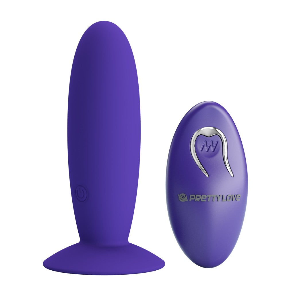 Plug vibrador Pretty Love con mando a distancia - Para hombres