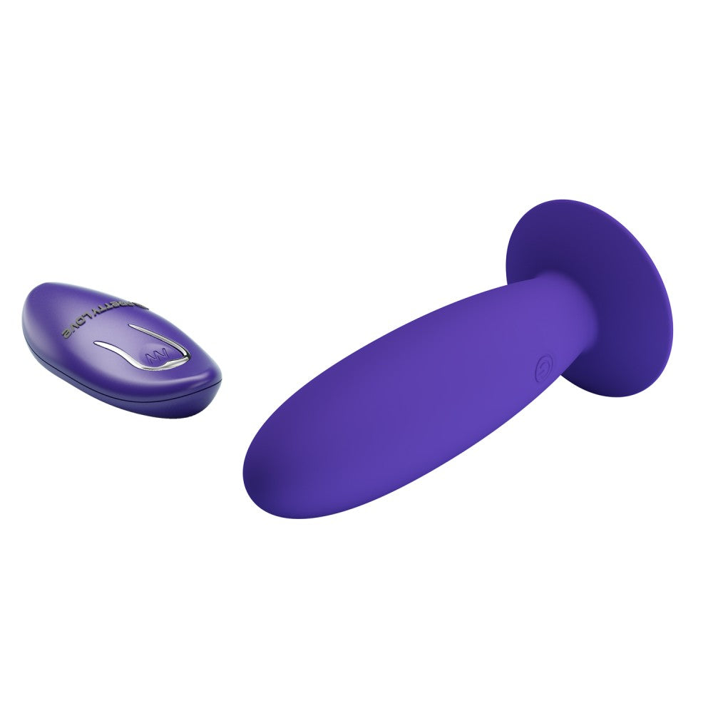 Plug vibrador Pretty Love con mando a distancia - Para hombres