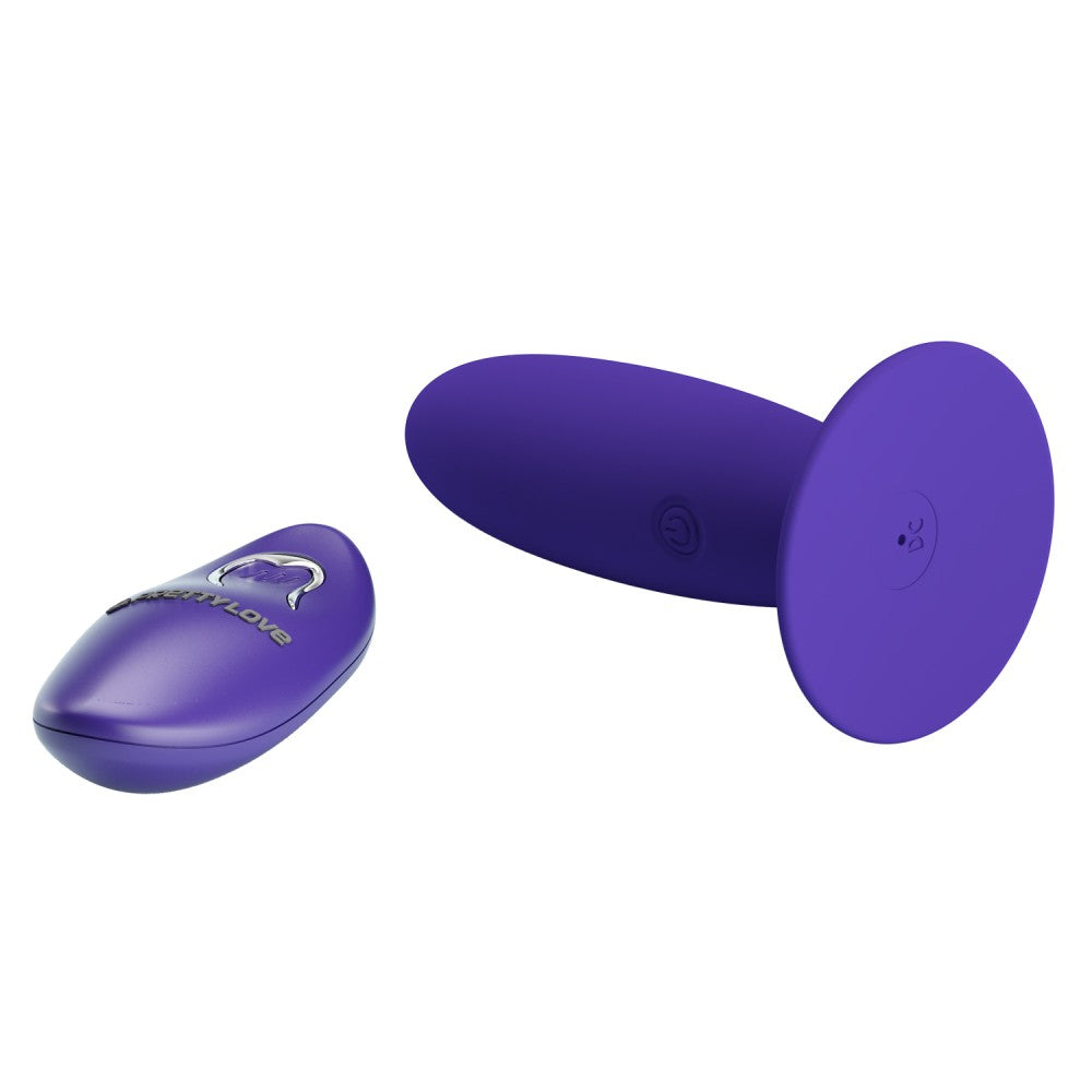 Plug vibrador Pretty Love con mando a distancia - Para hombres
