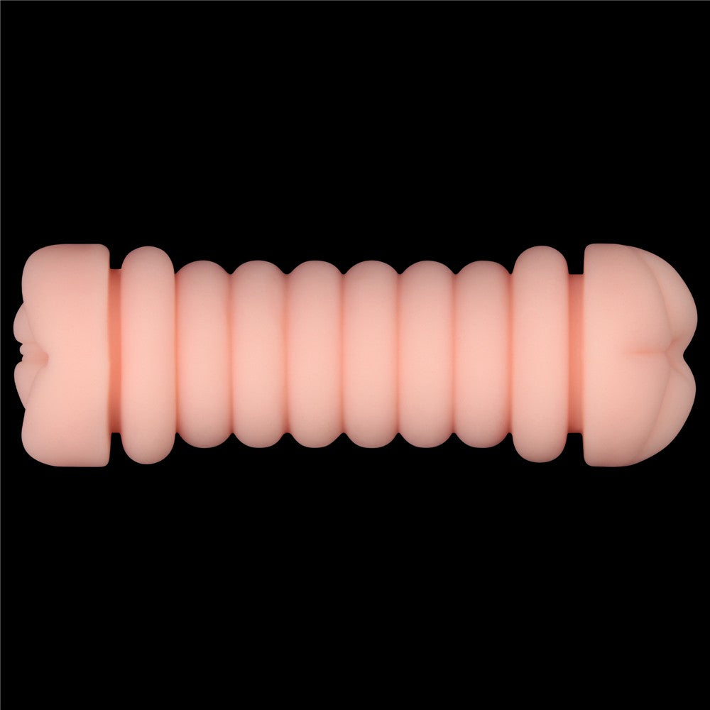 Vagina y culo con doble extensión lateral para piel virgen