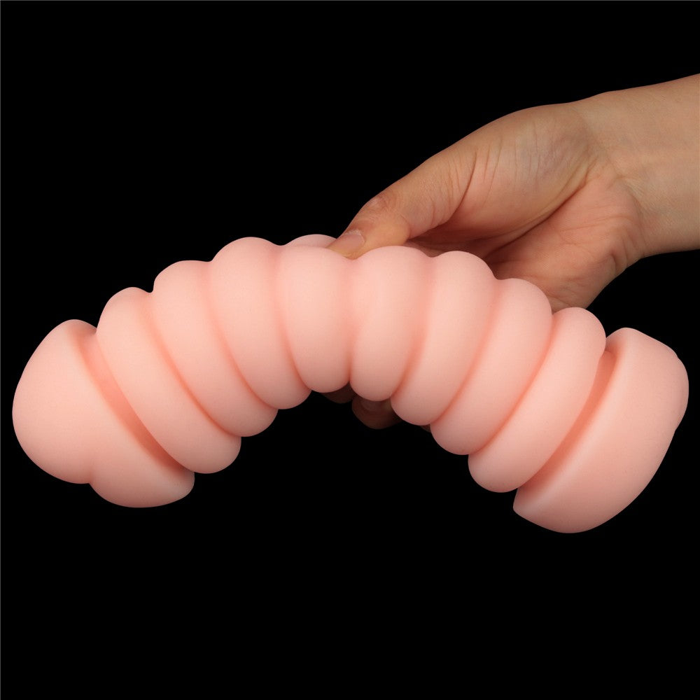 Vagina y culo con doble extensión lateral para piel virgen