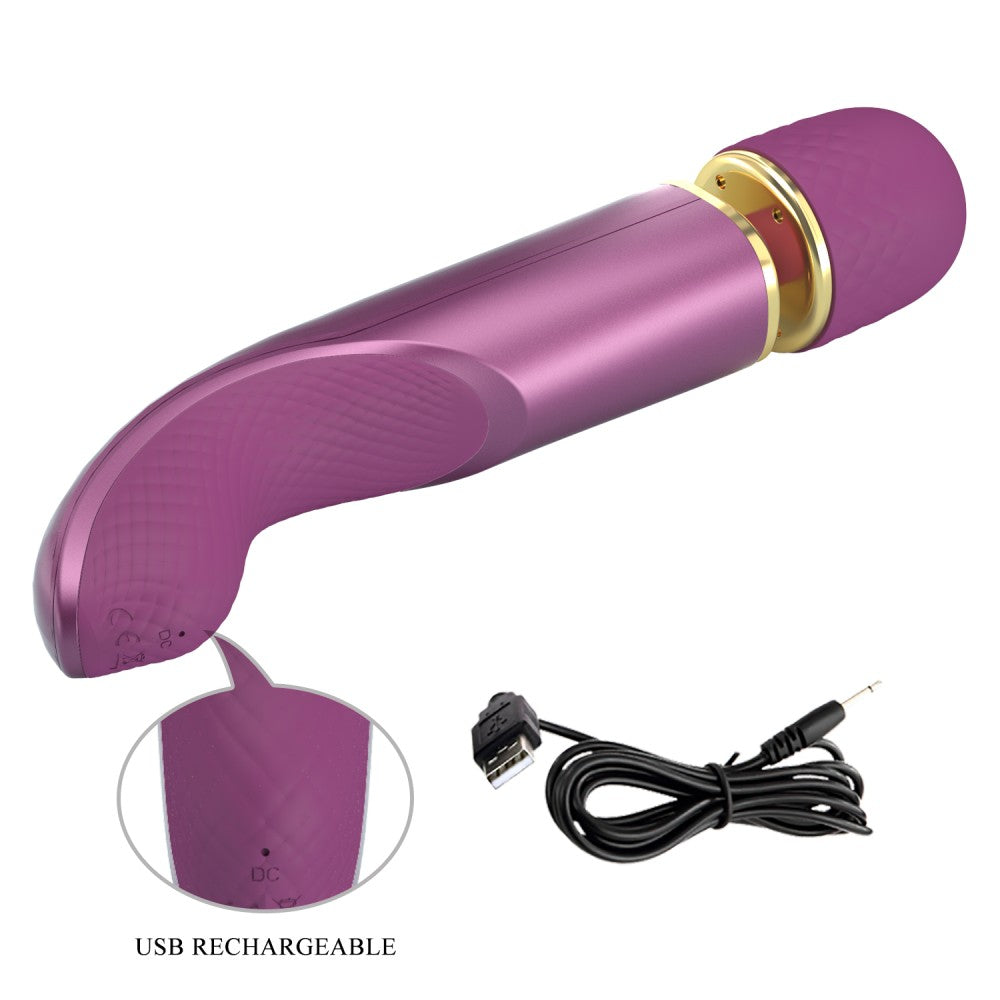 Pretty Love Masajeador de color morado